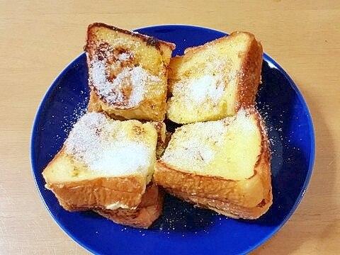 家であるもので☆超簡単☆フレンチトースト